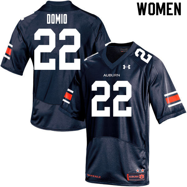 Women #22 Marco Domio Auburn Tigers College Football Jerseys Sale-Navy